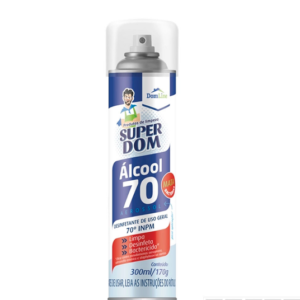 Álcool - 70% Super Dom aerossol - 300mL