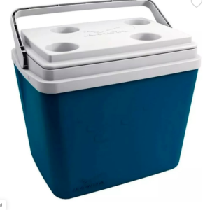 CAIXA TÉRMICA 34L TERMOPLÁSTICO AZUL PETRÓLEO -