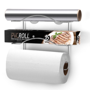 SUPORTE PARA 3 ROLOS COM VENTOSA - ARTHI