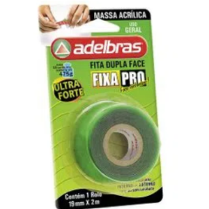 FITA DUPLA FACE 19x2CM ADELBRAS