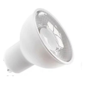 Lâmpada LED Dicróica Luz Amarela Dimerizável 8W 2700K 127V