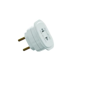 Adaptador Branco 2 Polos 10A