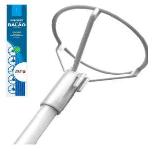 SUPORTE BALAO 50CM C/5 CRISTAL - KFL FESTAS