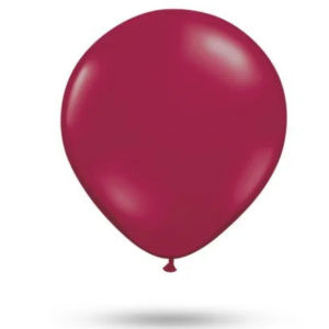 BALAO 9 LISO MARSALA C/50 - HAPPY DAY