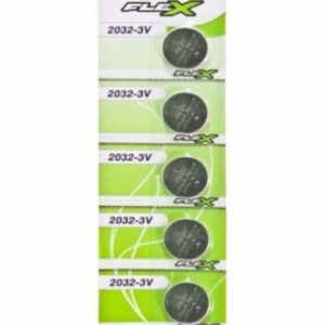 Bateria Lithium 3V - Cartela 5 Unidades FX-CR 2032 - Flex