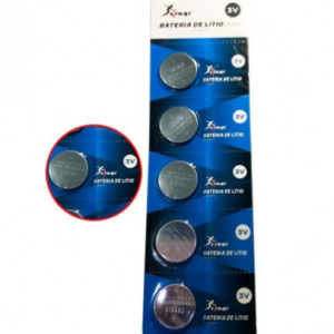 Bateria Lithium 3v - Cartela 5 Unidades KP-BT2016 - Knup