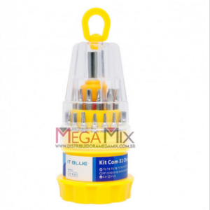 Kit com 31 Chaves de Precisão LE-1938 - It-Blue