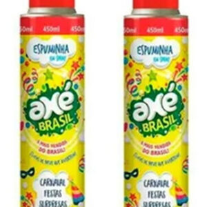 2 Espuma Carnaval Spray Espuminha Festa 400ml