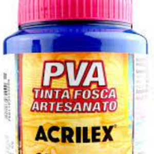 Tinta Fosca P/Artesanato 250ML Azul Turquesa
