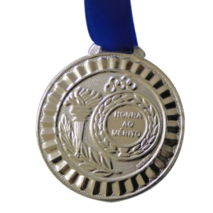 Medalha Gedeval Mini Prata 29Mm