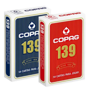 Kit 2 Jogo Baralho Profissional Copag 139 Original 54 Cartas