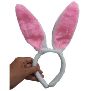 Diadema Tiara Arco Páscoa Orelha Coelho Fantasia Carnaval