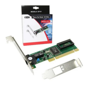 Placa de Rede PCI 10/100mbps Dex - DP-01
