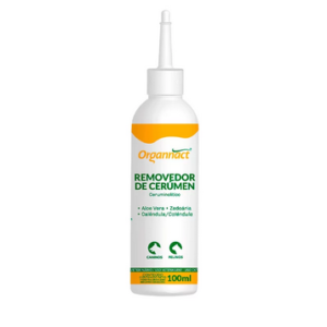 Removedor de Cerúmem Organnact para Cães e Gatos 100ml