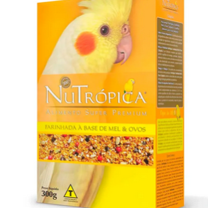 Ração Nutrópica Farinhada com Mel e Ovos para Calopsita
