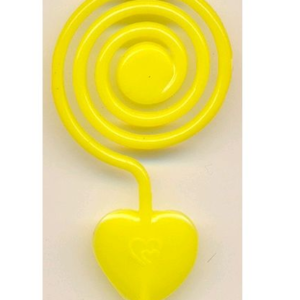 Lembrancinha Porta Recados - 10 unidades Plástico Amarelo