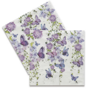 Guardanapo de Papel Decoupage 20 unid. Butterfly Splash 1333254