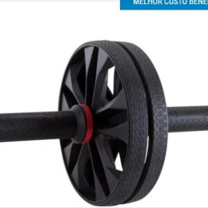 RODA 2 EM 1 PARA EXERCÍCIOS ABDOMINAIS - AB WHEEL