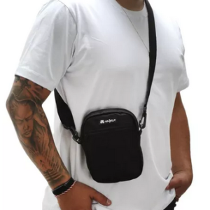 Bolsa Mini Shoulder Bag Bolsa Lateral Pequena Ombro Preto,
