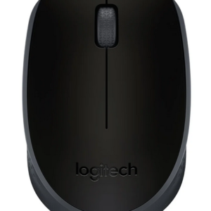 Mouse sem fio Logitech M170 com Design Ambidestro Compacto, Conexão USB e Pilha Inclusa - Preto CX 1 UN