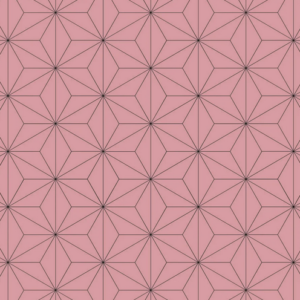 Tecido adesivo, estrela rosa, 50cmx30cm, 9034-F, Flok - RL 1 UN