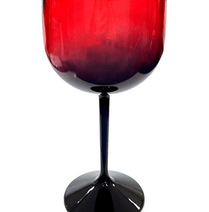 Taça Gin Acqua Preto e Vermelho