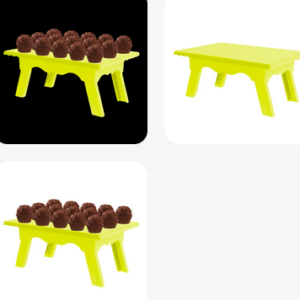 Mesinha para Doce Amarelo Neon