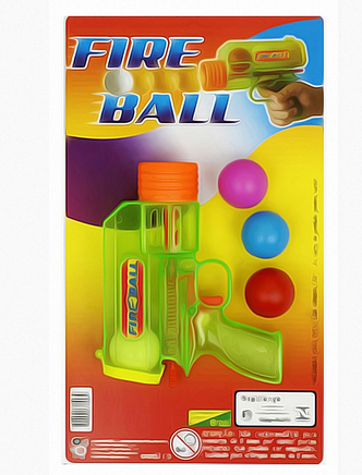 Fire Ball Arminha De Brinquedo Infantil Colorida U