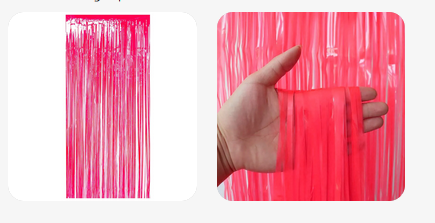 Cortina Neon Rosa