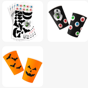Adesivo Personalizado Halloween - 04 cartelas