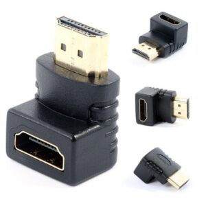 Adaptador HDMI em L 90 graus