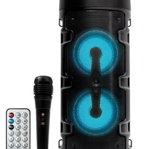 Alto-falante Grasep D-S14 portátil com bluetooth preto