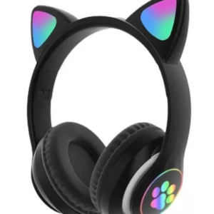 Fone de ouvido over-ear sem fio CAT STN-28 preto