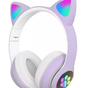 Fone de ouvido over-ear sem fio CAT STN-28 roxo